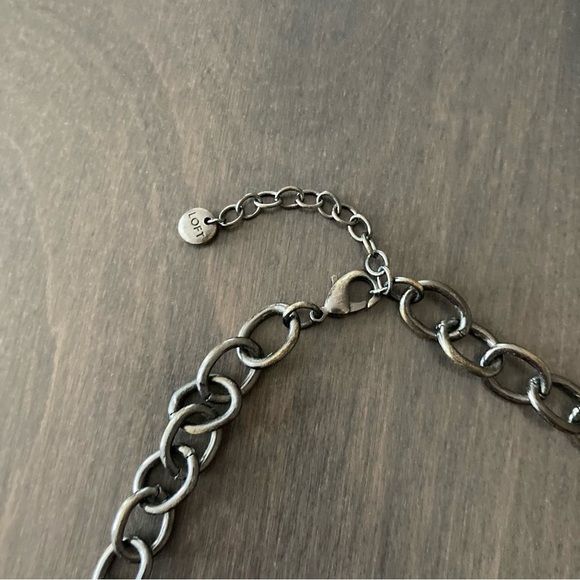 J. Crew Loft Long Single Strand Beaded Large Chain Necklaces Bundle Set of 3 A - Picture 11 of 13